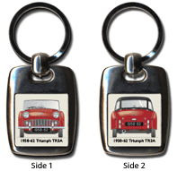 Triumph TR3A 1958-62 Keyring 5